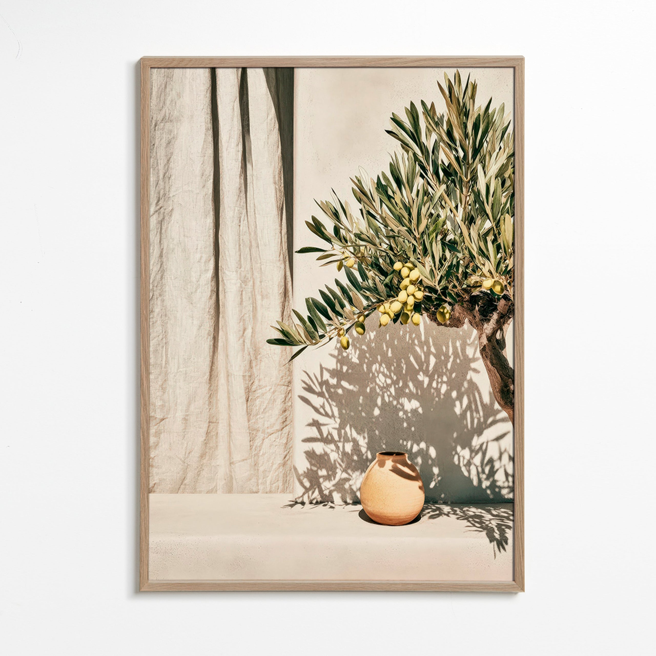 Botanical print olive branch de