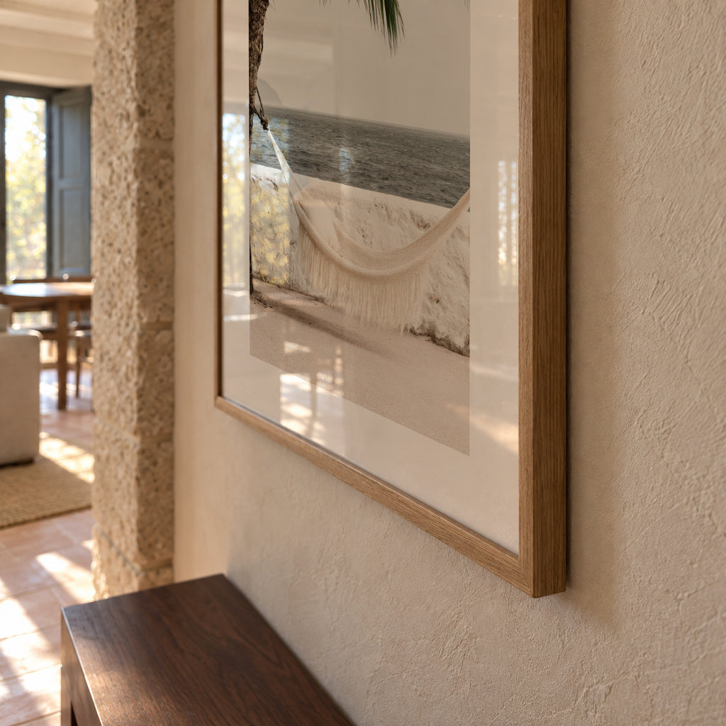 Palm Hammock - Framed poster detail