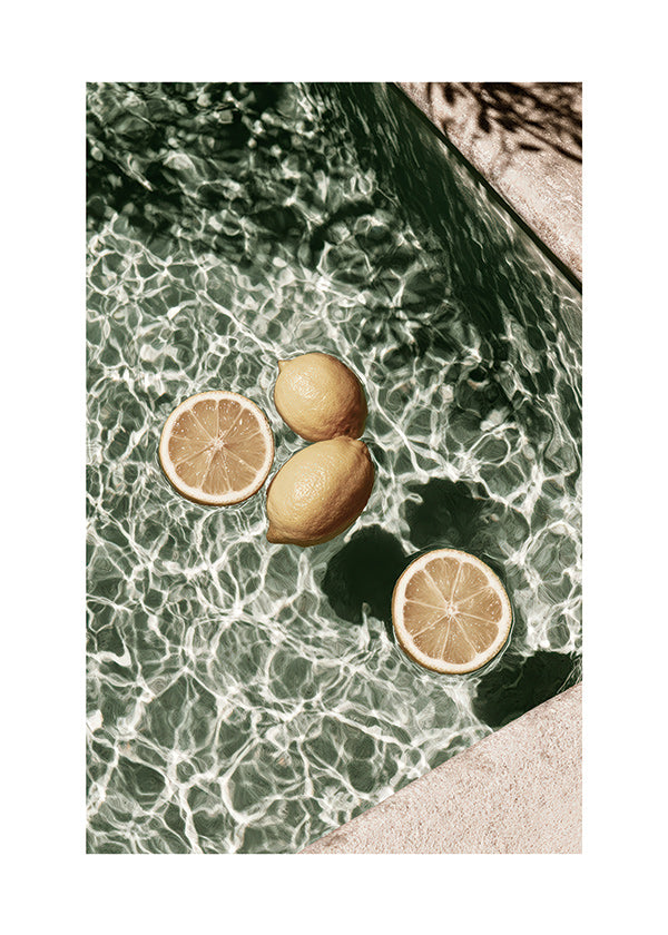Küchenkunst Zitronen im Pool