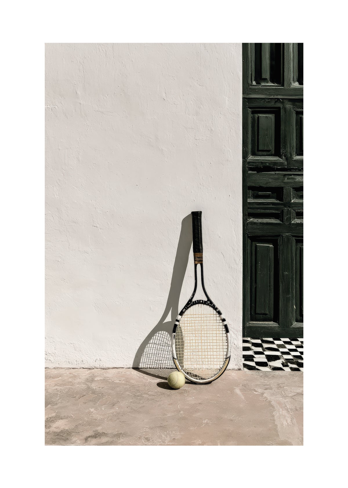 Tennis Afternoon - Unframed art print