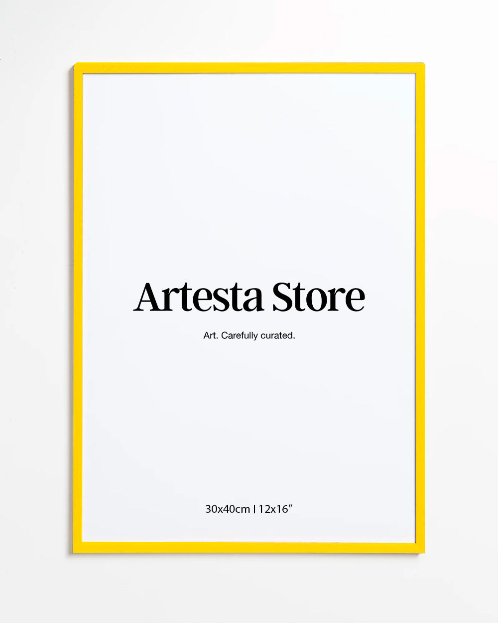 Rahmen gelb 30x40