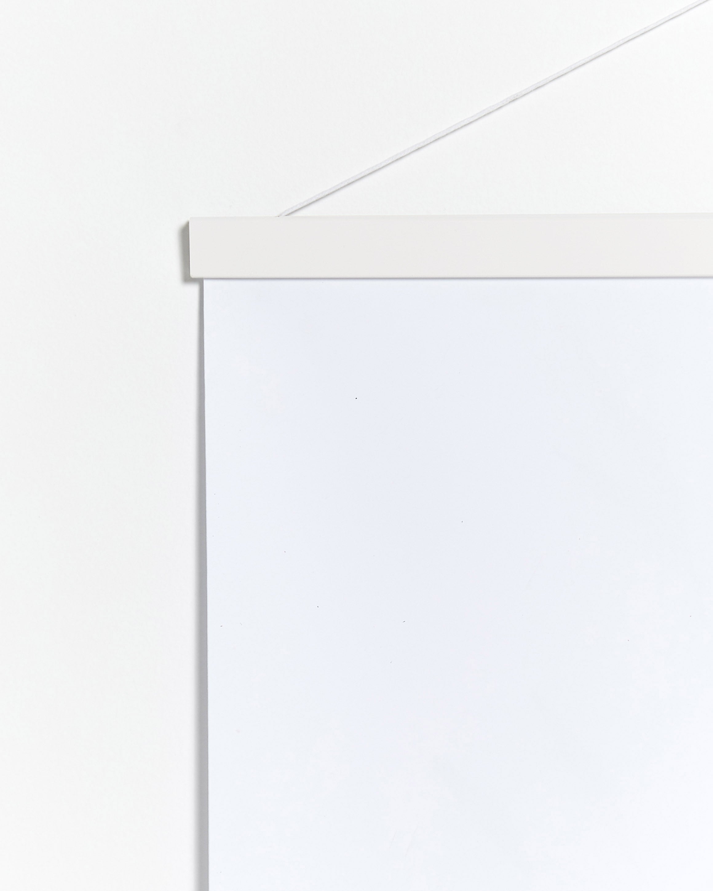 Posterleiste Magnetisch weiß 60cm