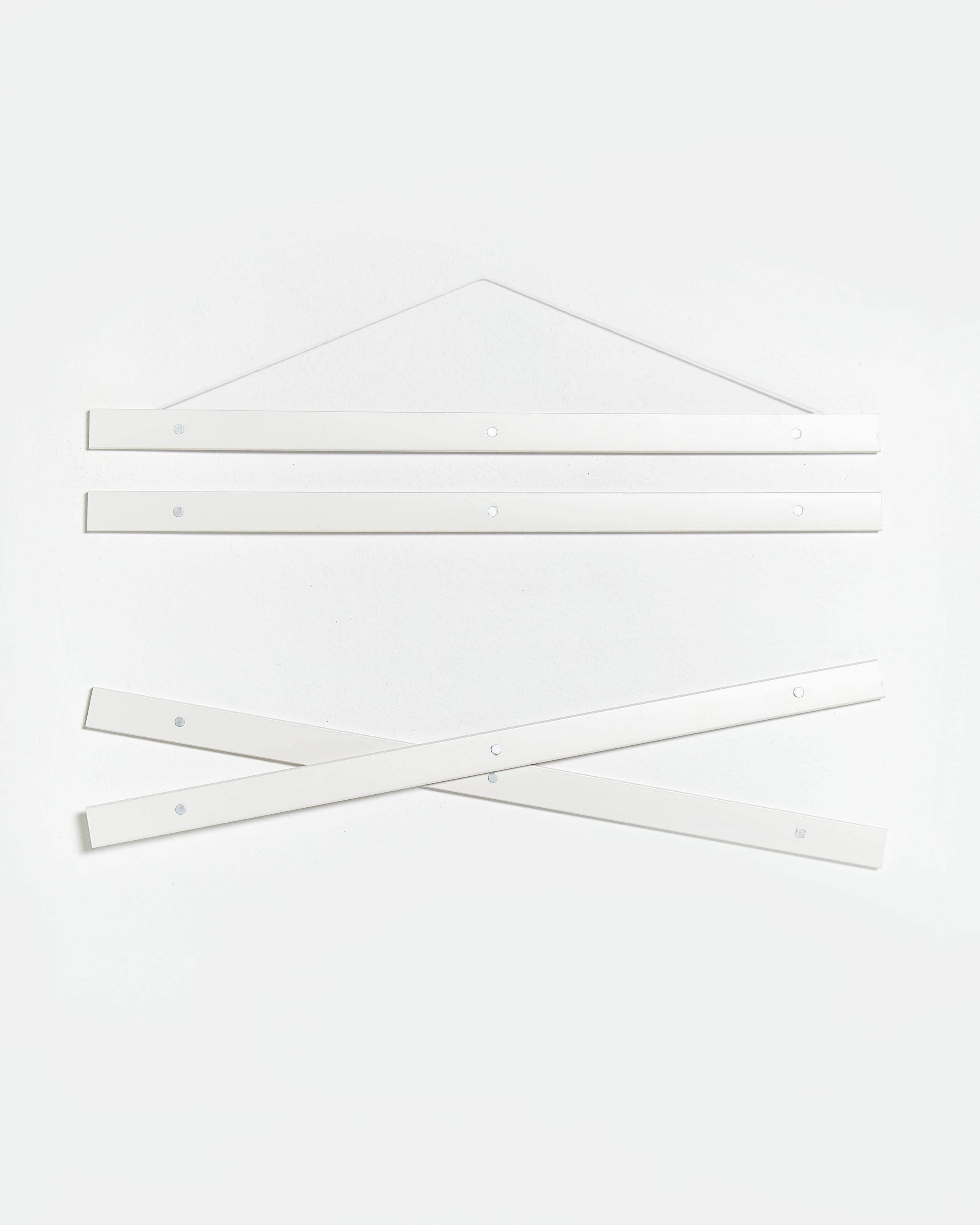 Posterleiste Magnetisch weiß 30cm