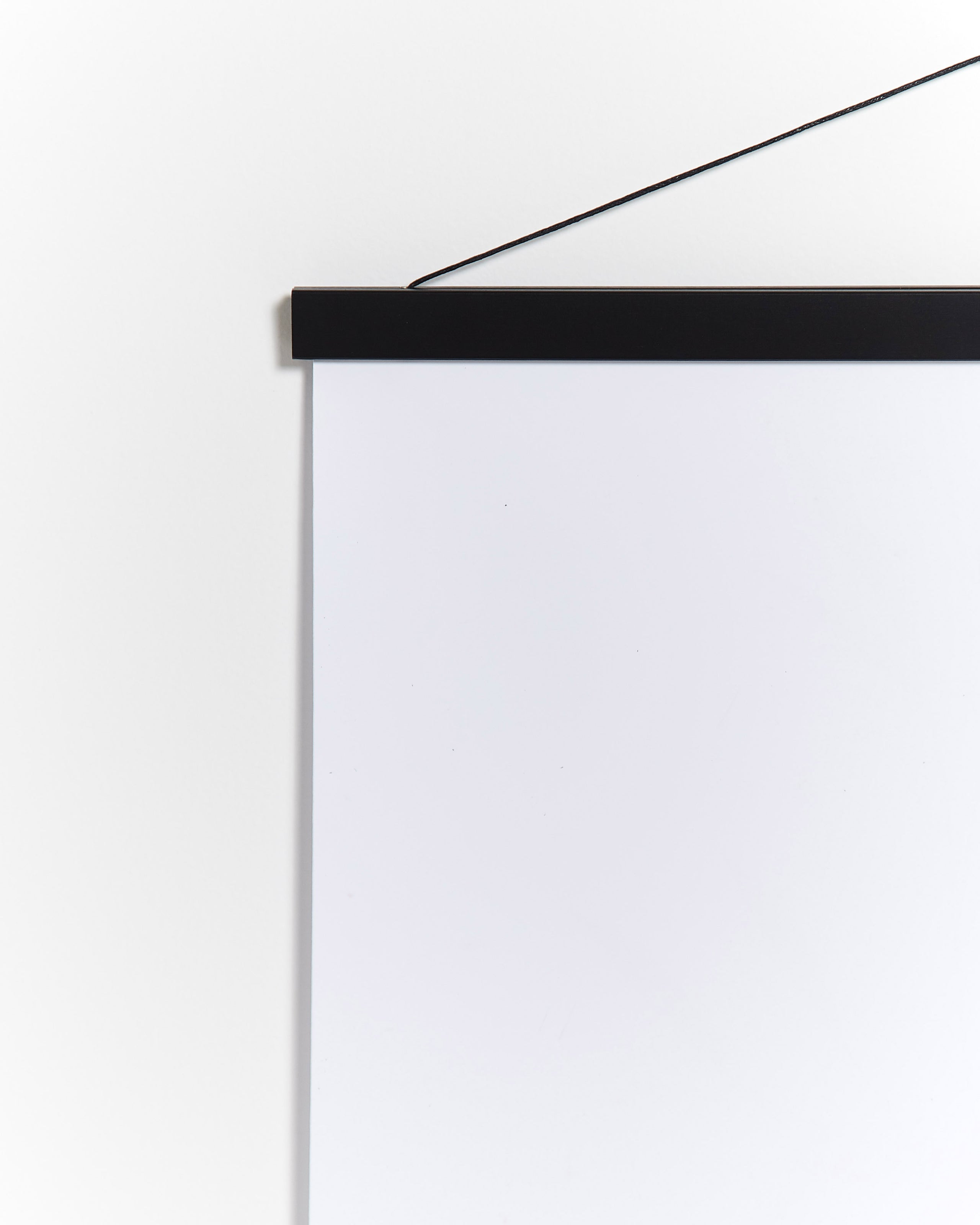 Posterleiste Magnetisch schwarz 70cm