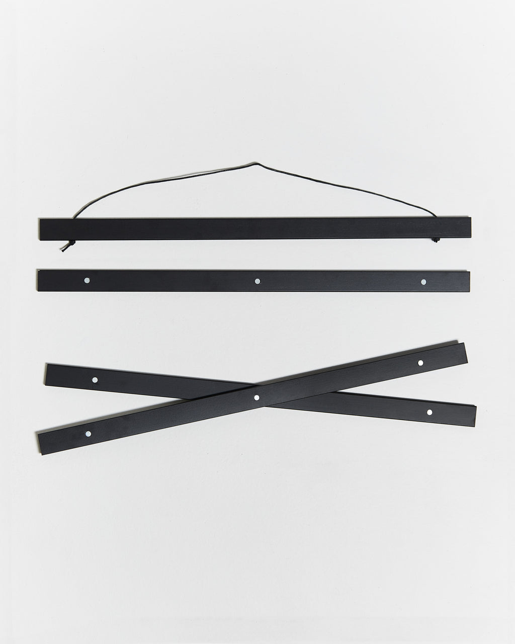 Posterleiste Magnetisch schwarz 30cm