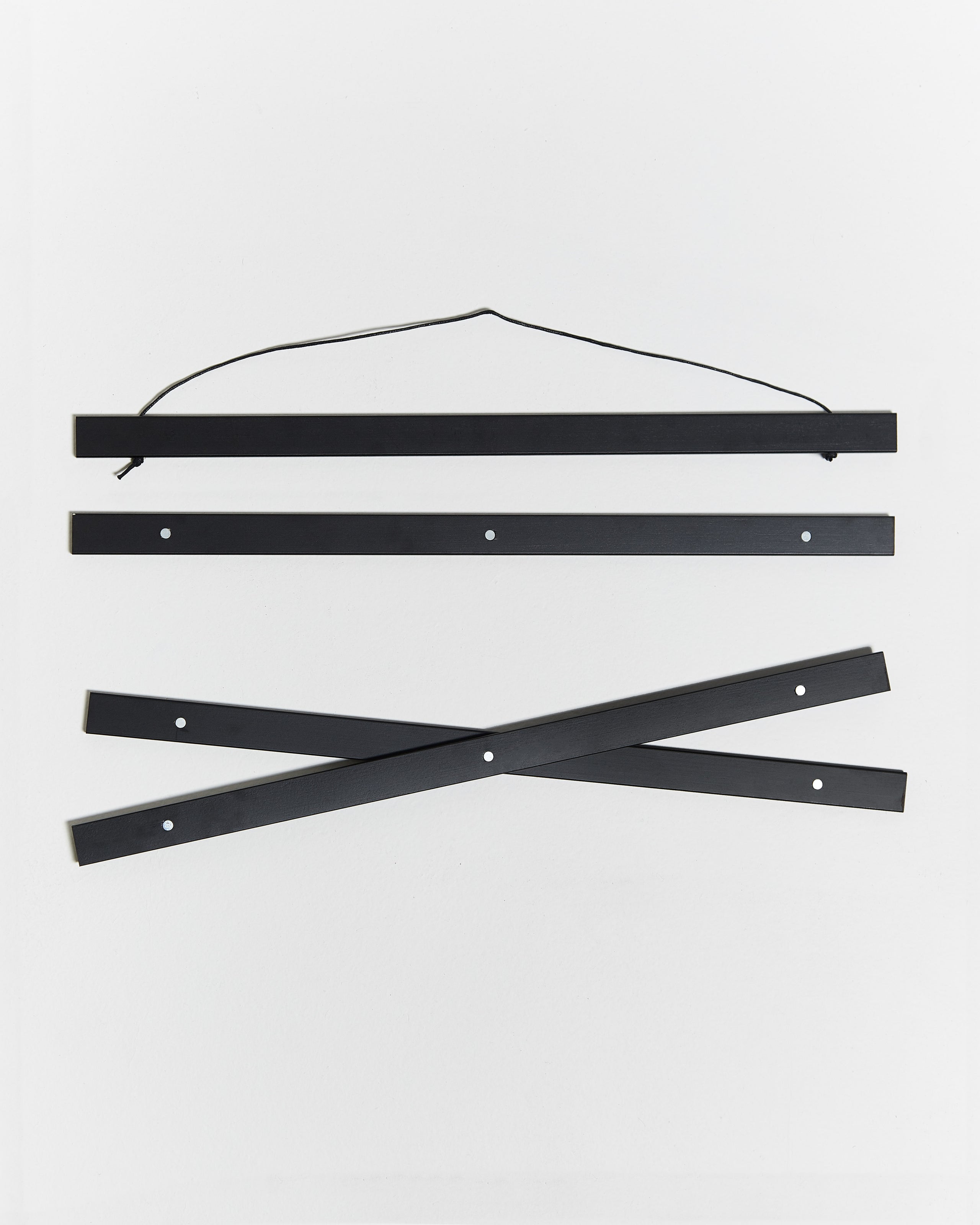 Posterleiste Magnetisch schwarz 40cm