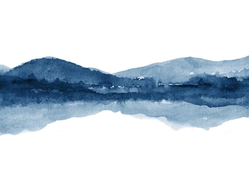 Watercolor landscape N2