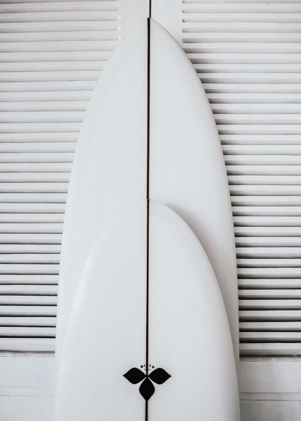 Beach surfboard symetrie 1