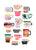 Coffee cup collection