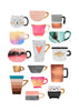 Coffee cup collection
