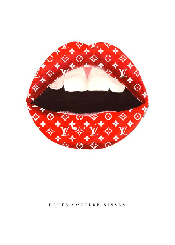 Haute couture kisses