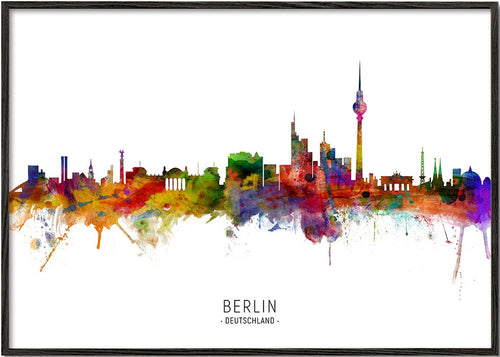 Berlin Skyline multicolor