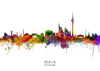 Berlin Skyline multicolor