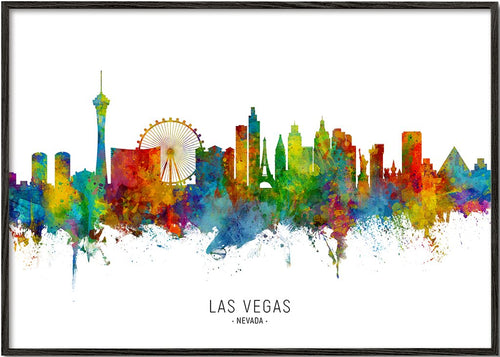 Las Vegas Skyline multicolor