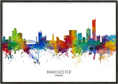 Manchester Skyline multicolor