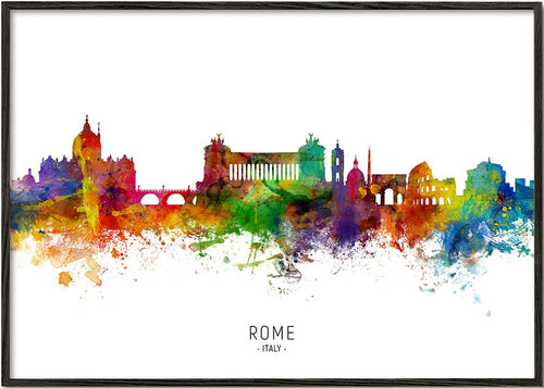 Rome Skyline multicolor