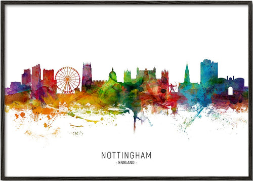 Nottingham Skyline multicolor