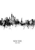 New York Skyline en blanco y negro