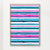 Degrade Stripes Watercolor Pink Blue