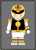 Toy Power Ranger White