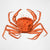 Watercolor Crab