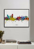 Leeds Skyline multicolor