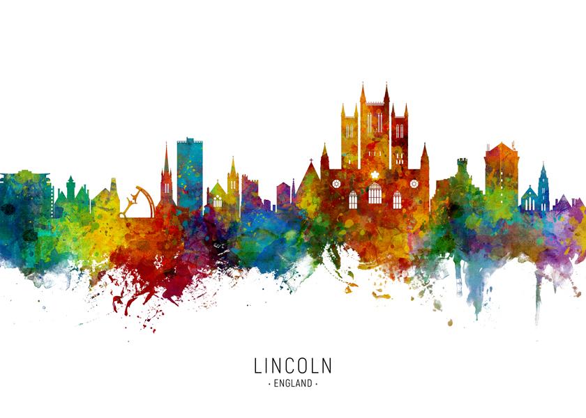 Lincoln Skyline multicolor