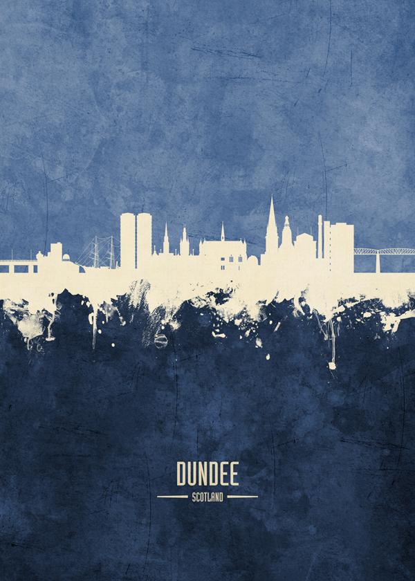 Dundee Skyline azul