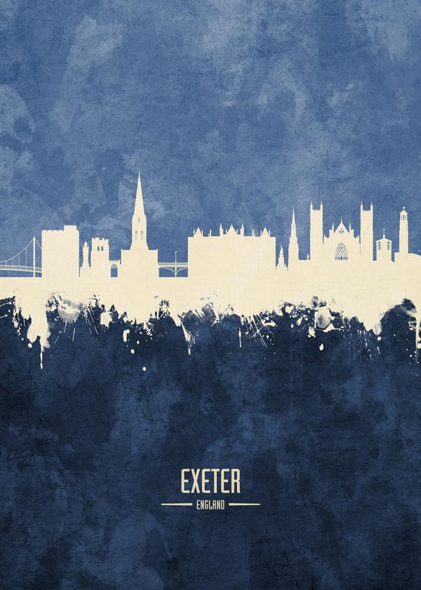 Exeter Skyline azul