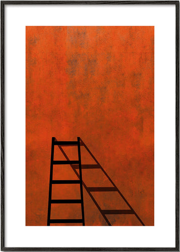 A ladder and its shadow - Inge Schuster