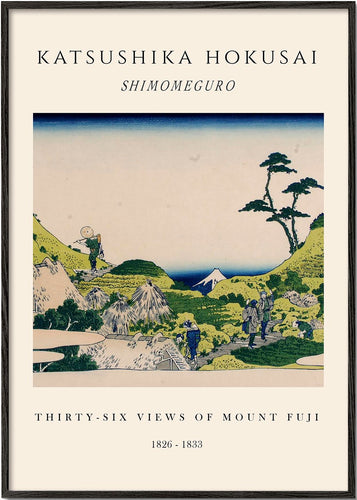 Shimomeguro Exhibition - Katsushika Hokusai