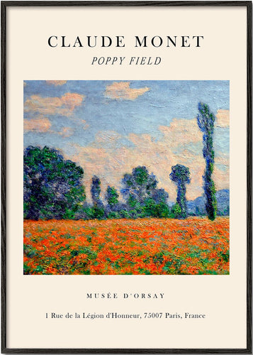 Mohnfield Exhibition - Claude Monet