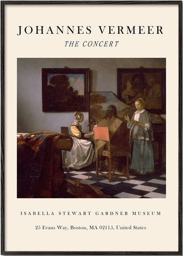 The Concert Exhibition - Johannes Vermeer