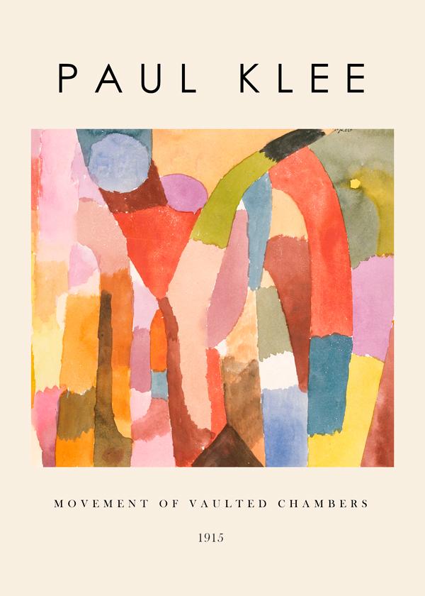Movement of Vaulted Chambers Exhibition - Paul Klee