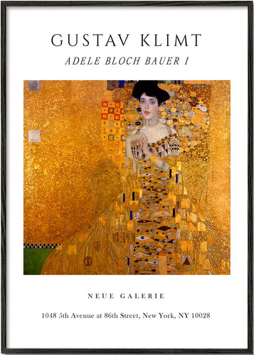 ADELE BLOCH BAUER I Exhibition White - Gustav Klimt