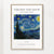The Starry Night Exhibition White - Van Gogh