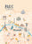Paris illustrated map