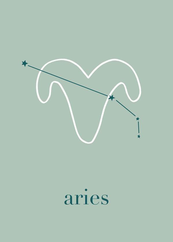 Aries Constellation Mint