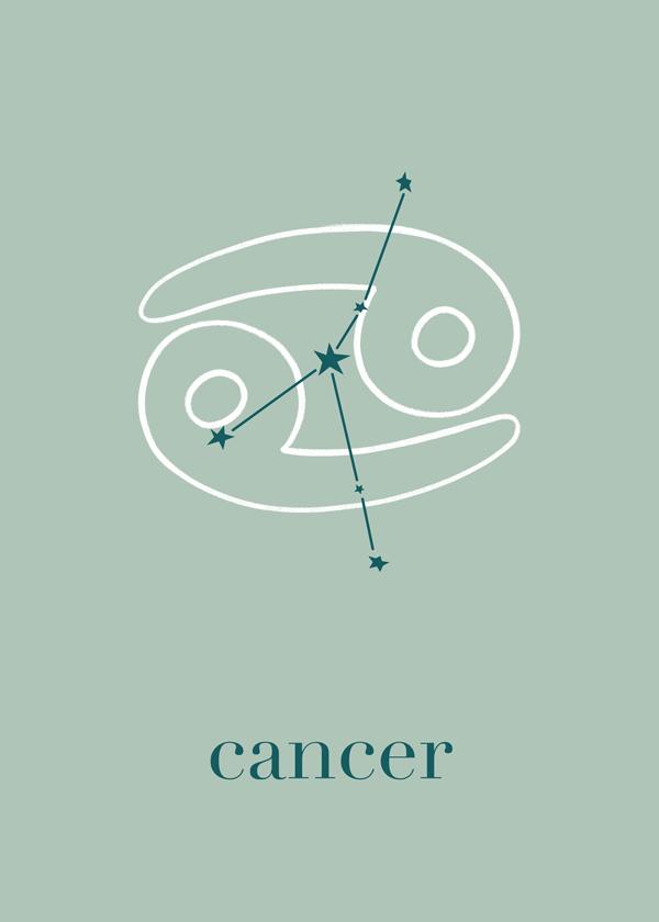 Cancer Constellation Mint