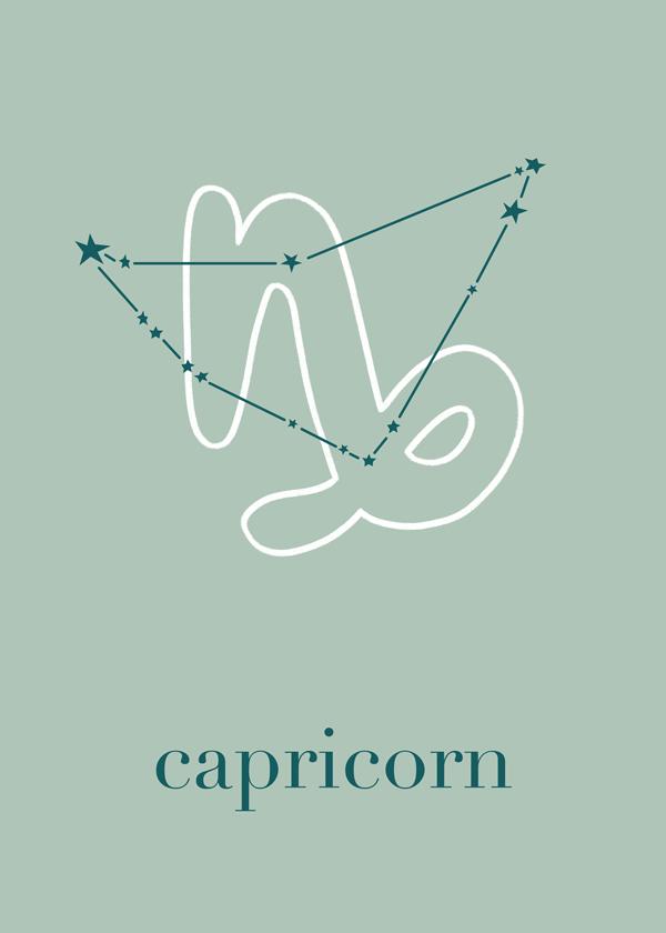 Capricorn Constellation Mint