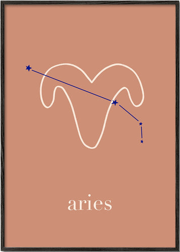 Aries Constellation Terracotta