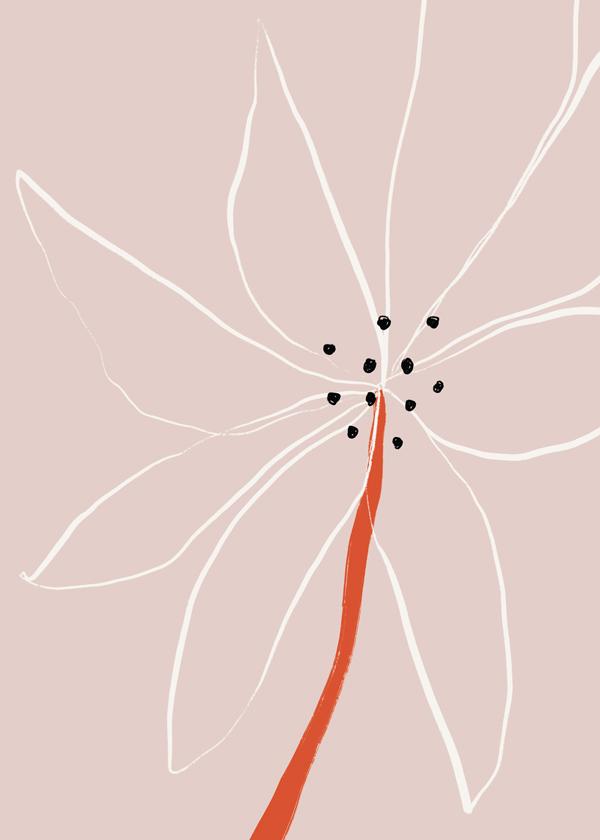 Abstract Flower No 1