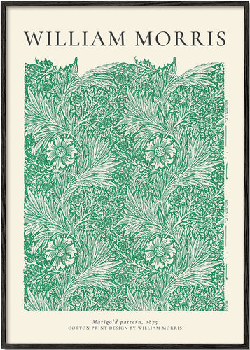 William Morris Green Marigold