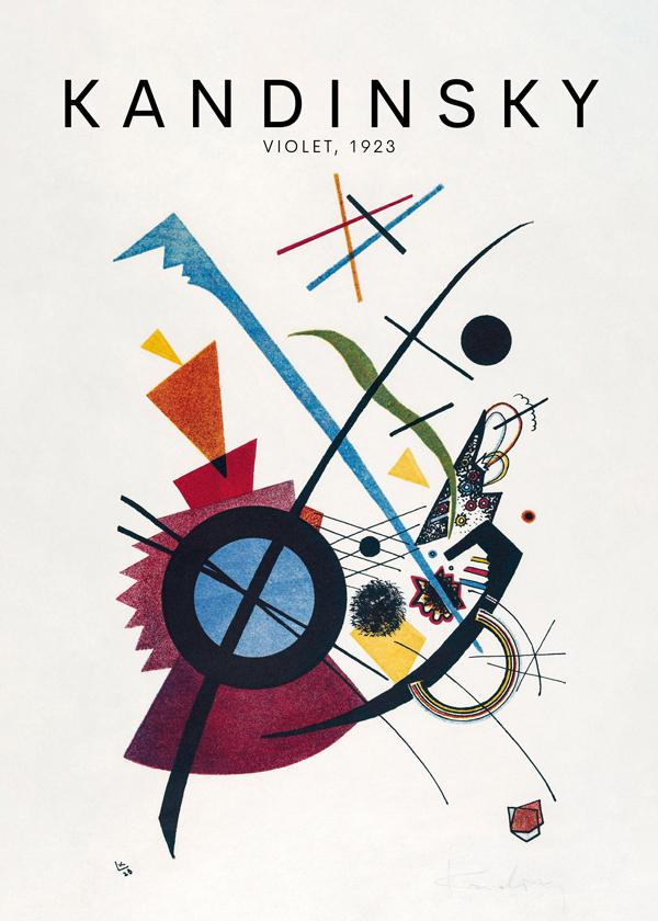 Wassily Kandinsky Violet, 1923