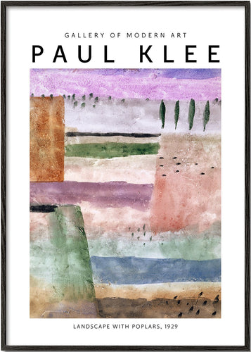 Paul Klee, Landscape with Poplars 1929