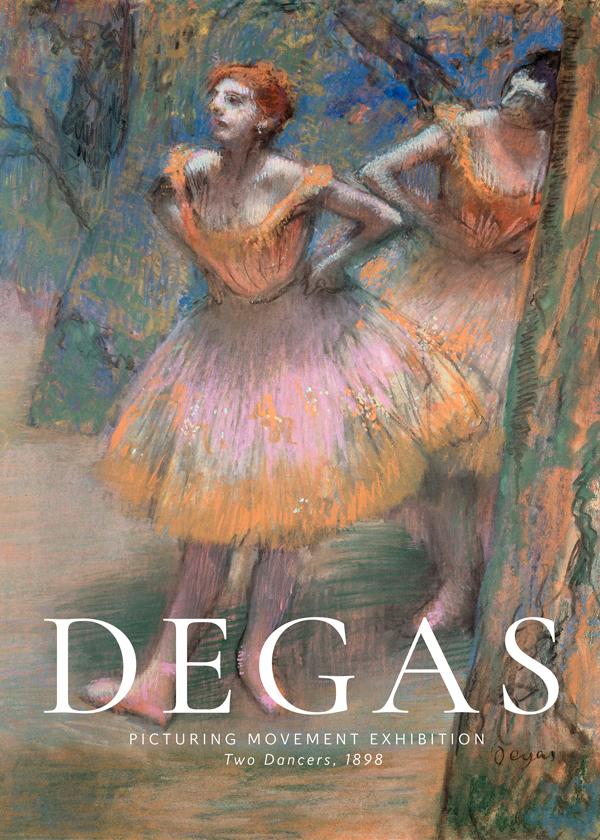 Edgar Degas Two Dancers