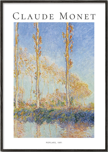 Claude Monet POPLARS, 1891