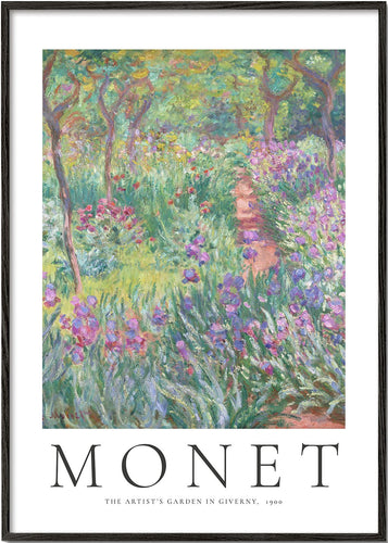 Claude Monet THE ARTIST’S GARDEN IN GIVERNY, 1900