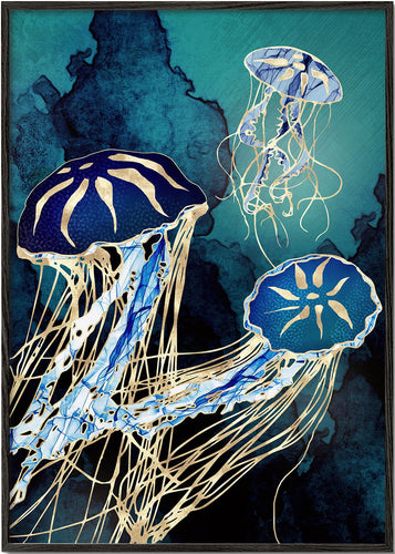 Metallic Jellyfish III